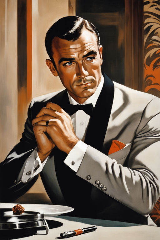 Um jovem Sean Connery como James Bond by Paulo Sergio - Playground