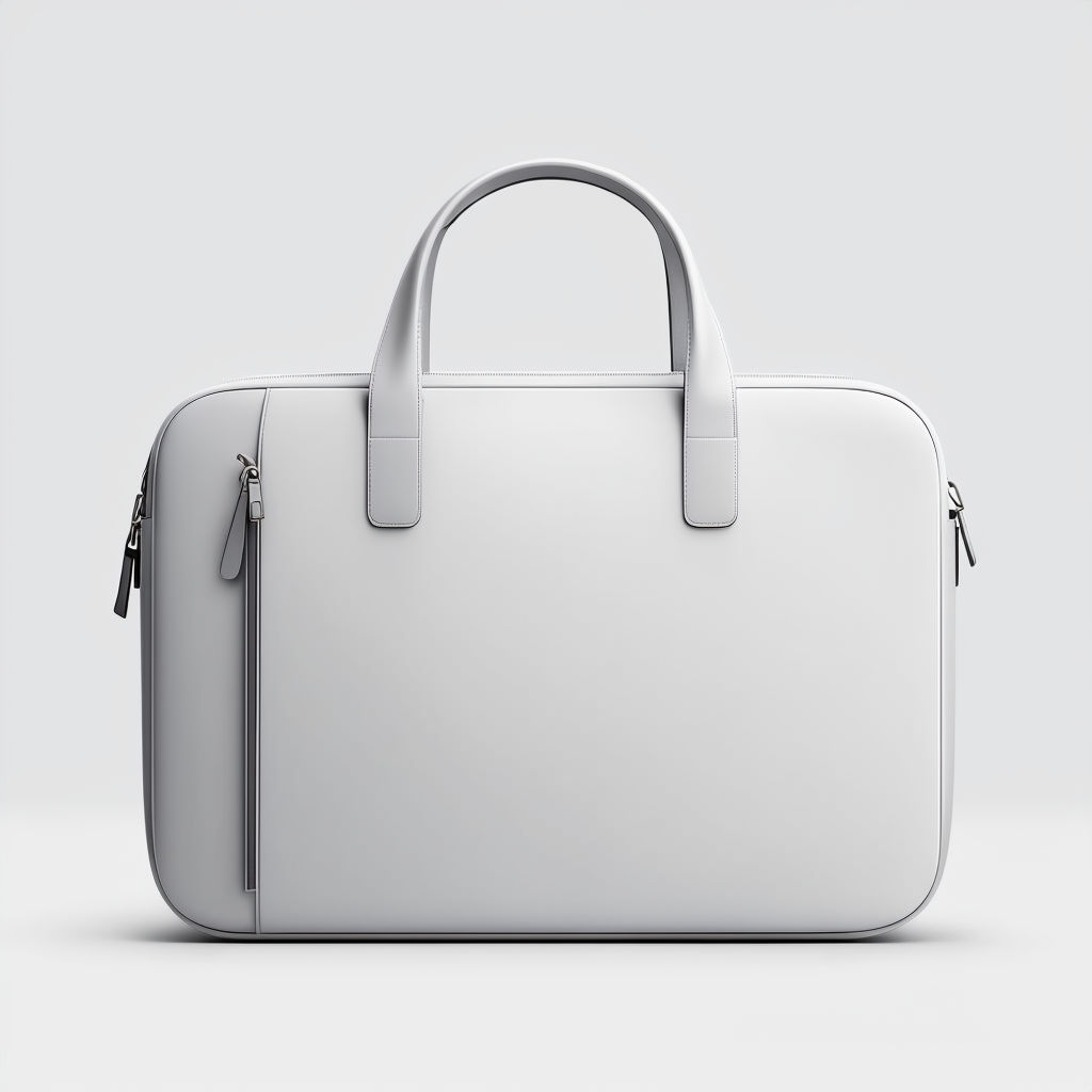 Modern Sleek Briefcase Product Mockup for Fashion Brands Mockup
