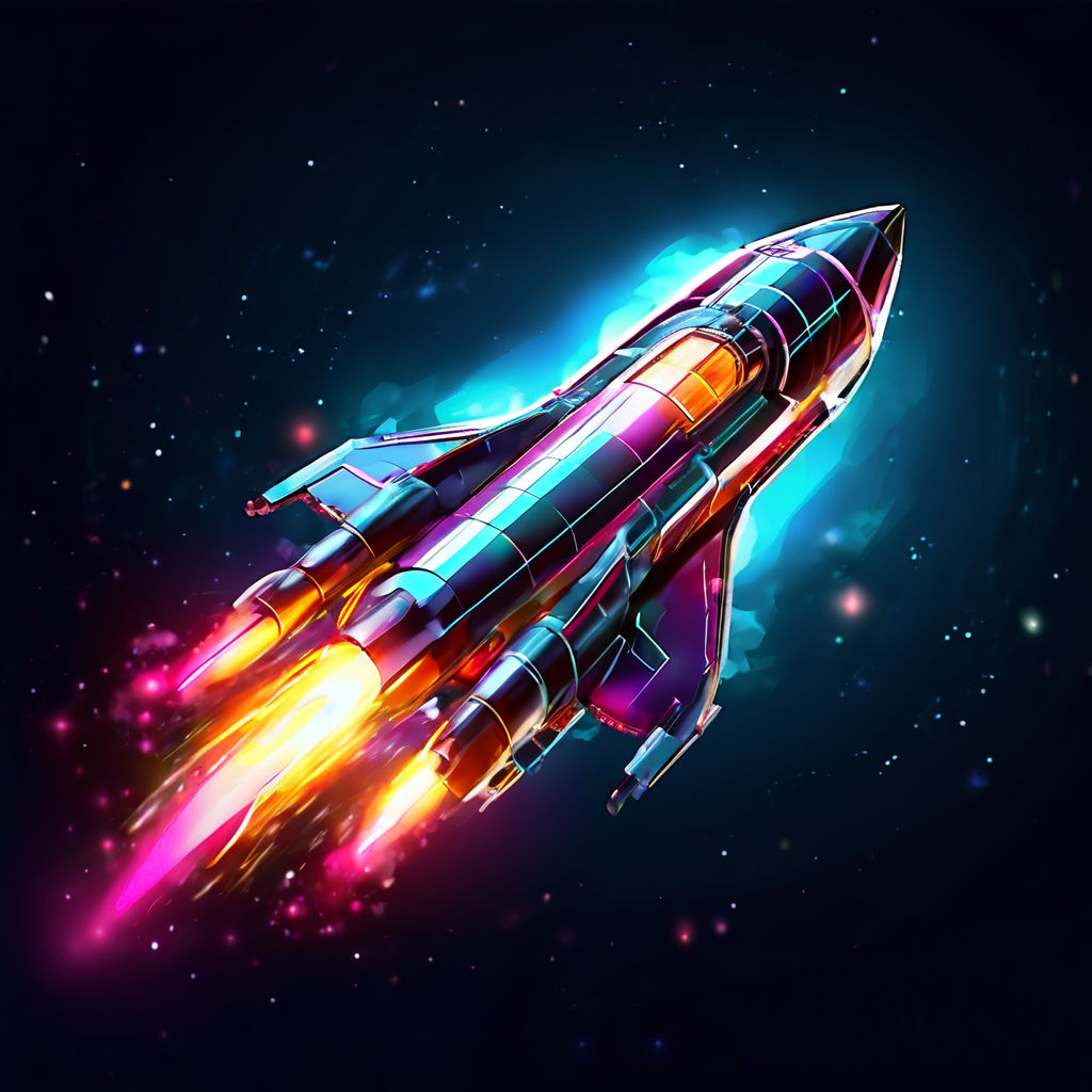 Futuristic 2D rocket sprite by Noob - Playground