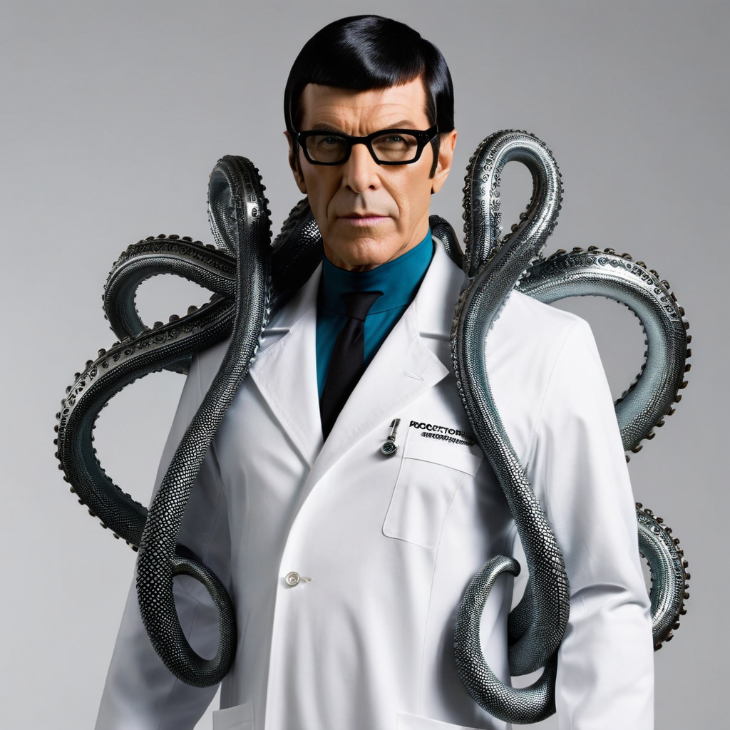 Doctor Spocktopus (a hybrid of Doctor Octopus and Mr. Spock)... by ...