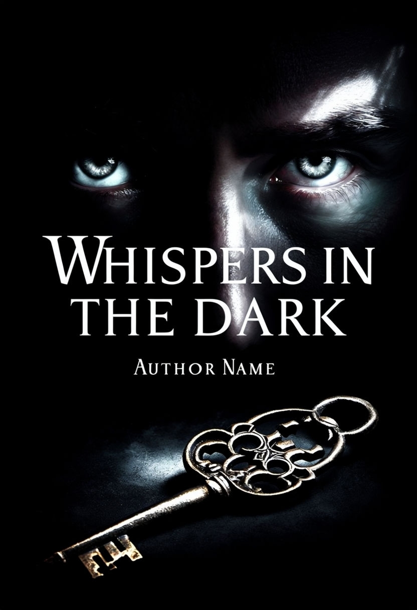 Mysterious Whispers in the Dark with Piercing Eyes EBook Cover