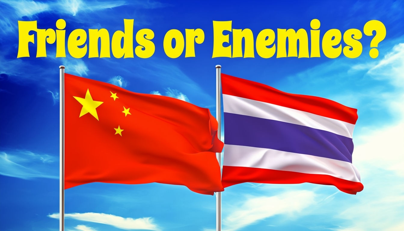 Diplomatic Flags Thumbnail: Friends or Enemies Question Social Media Post
