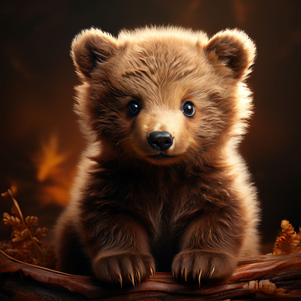 Cute baby bear by Hong-seok LEE - Playground