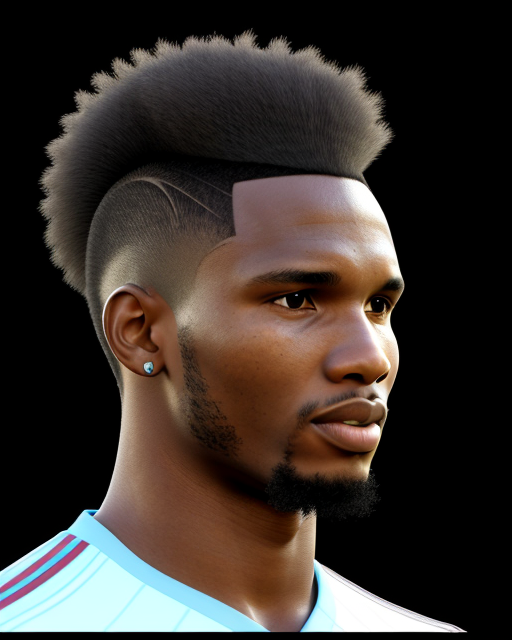 4k Photo realistic profile photo of an African footballer by Nii ...