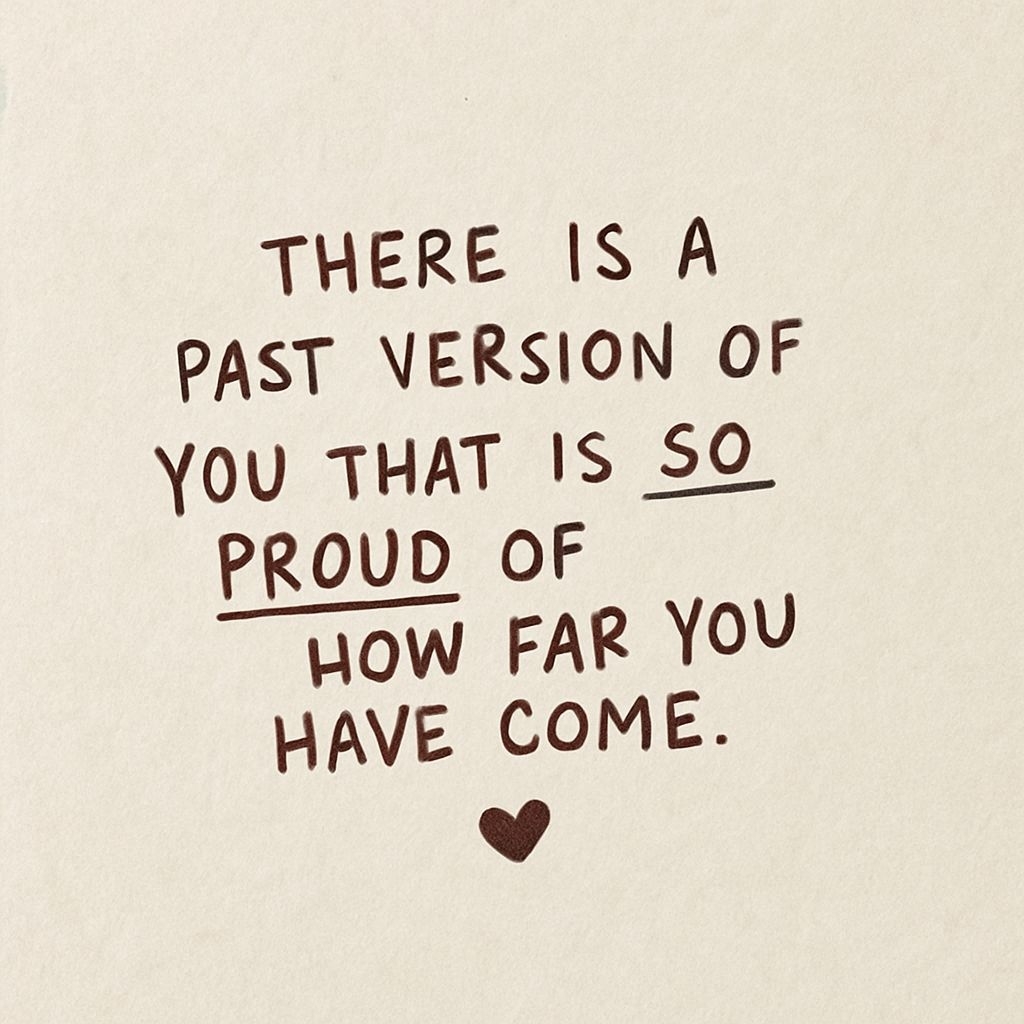 Motivational Quote on Personal Growth in Minimalist Design Social Media Post