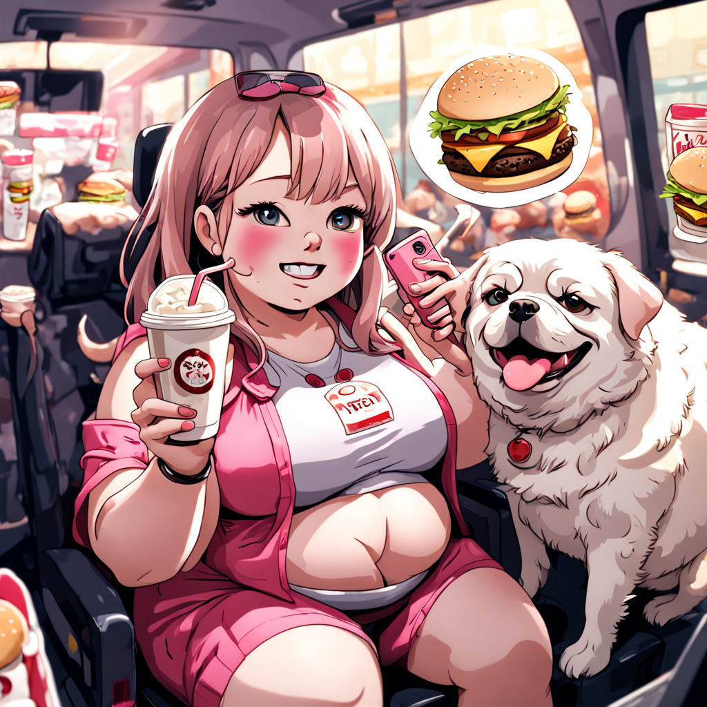 Fat anime girl