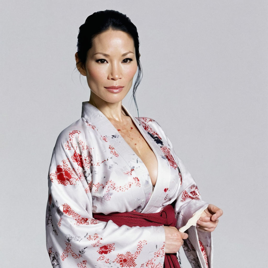 and beautiful Lucy Liu