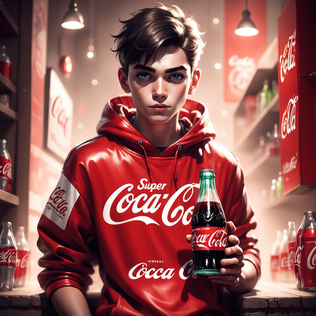 Super coca cola boy by Roth Sovath - Playground