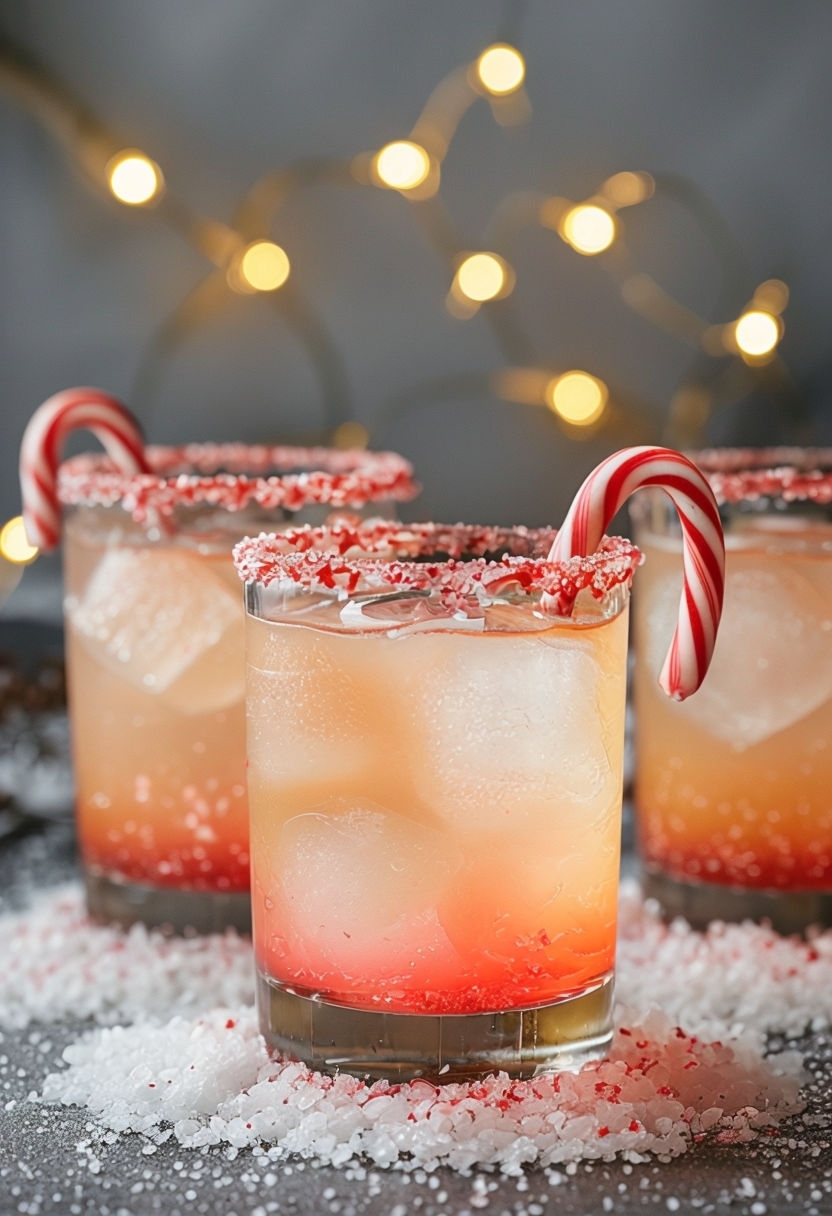 Festive Winter Wonderland Cocktail Photography Art