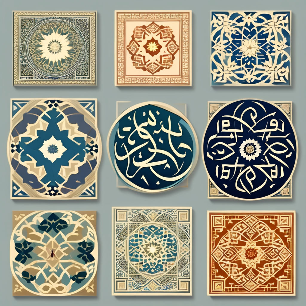 Islamic calligraphy by Aya Hussein - Playground