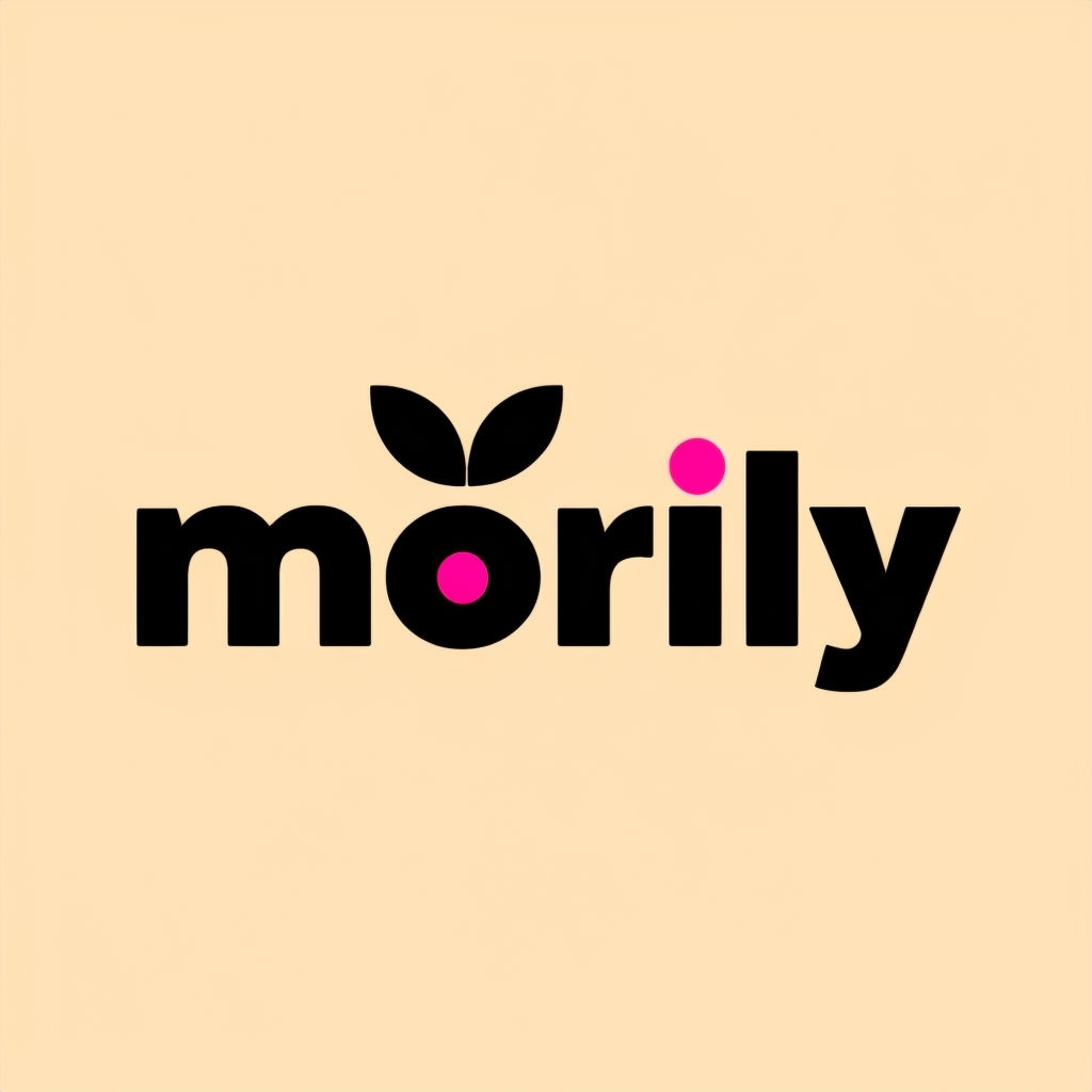 Playful Modern Mörilly Logo with Unique Design Elements