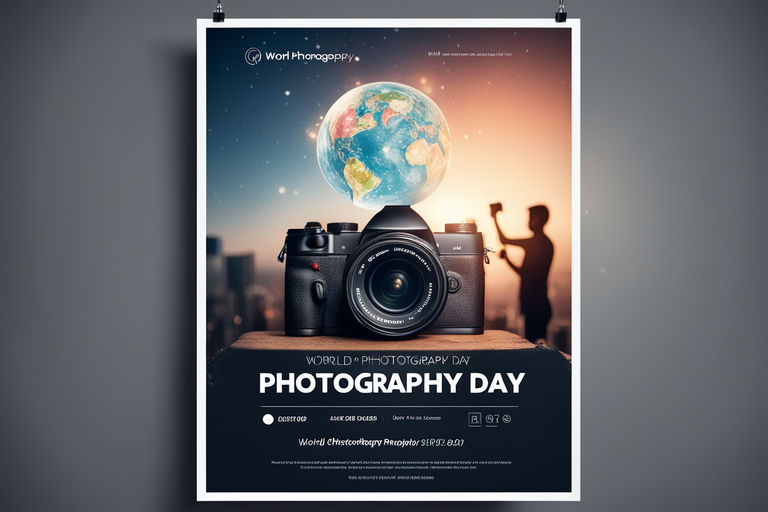 World photography day social media poster design by sadhin costa ...