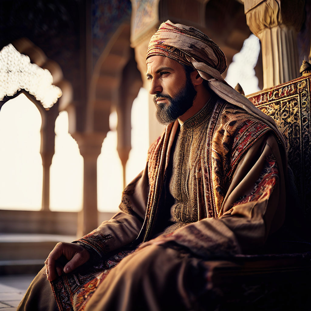 Man dressed as a sexy arab princess