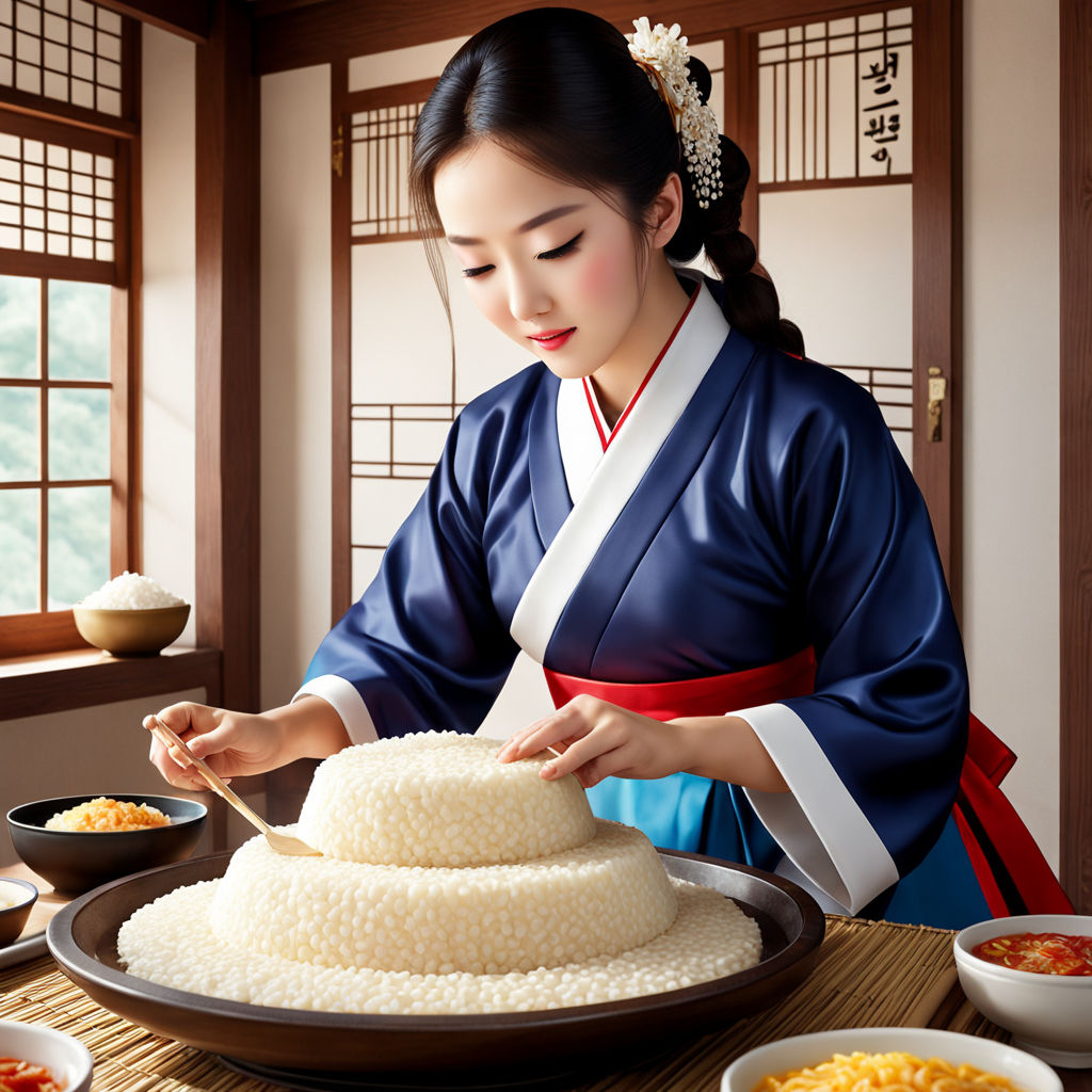 Korean traditional food by nvnlee - Playground