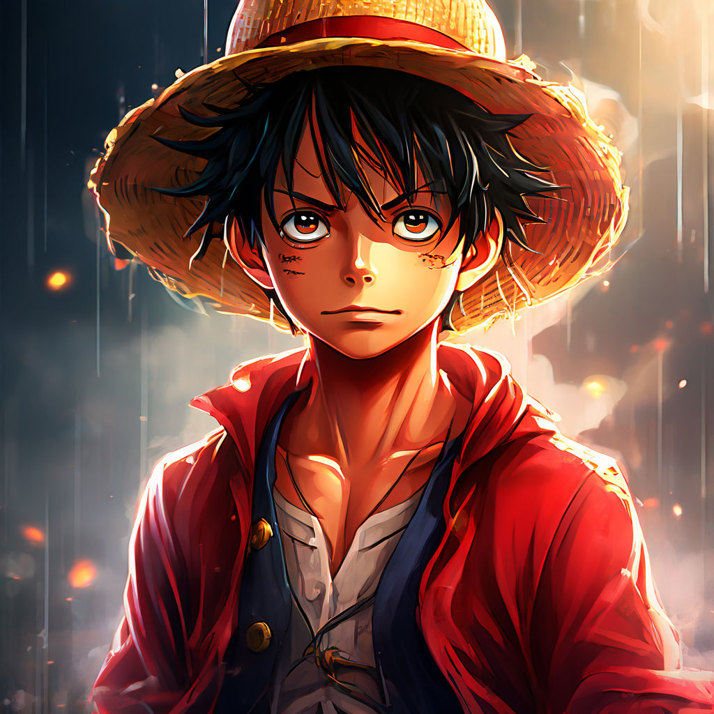 One peice luffy by Abhay BS - Playground