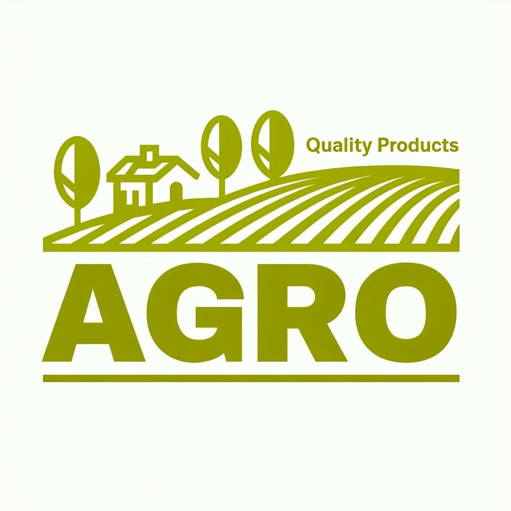 Minimalist Olive Green Agro Logo Design for Hat Category