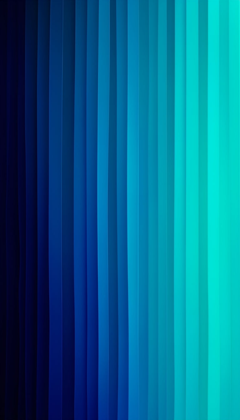 Vibrant Vertical Stripes Minimalist Ocean Design Phone Case Cover