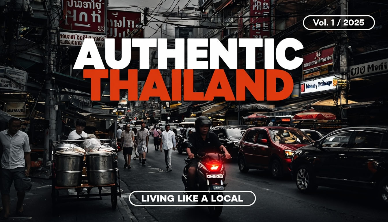 Authentic Travelogue in Thailand: YouTube Thumbnail