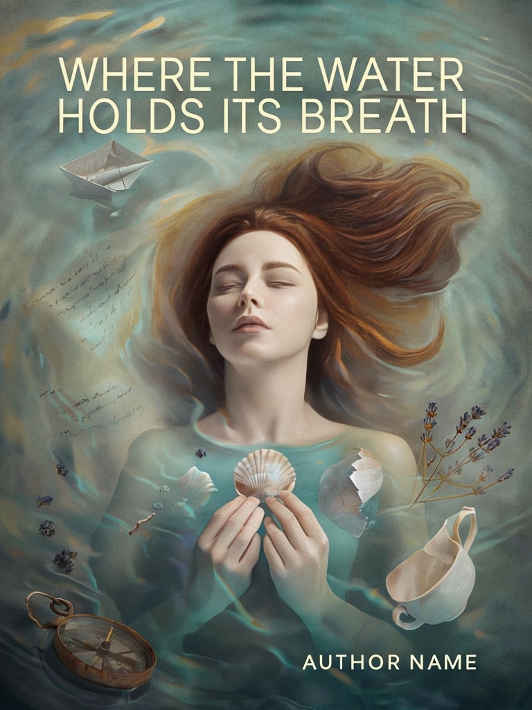 Surreal Dreamlike EBook Cover for Where the Water Holds Its Breath