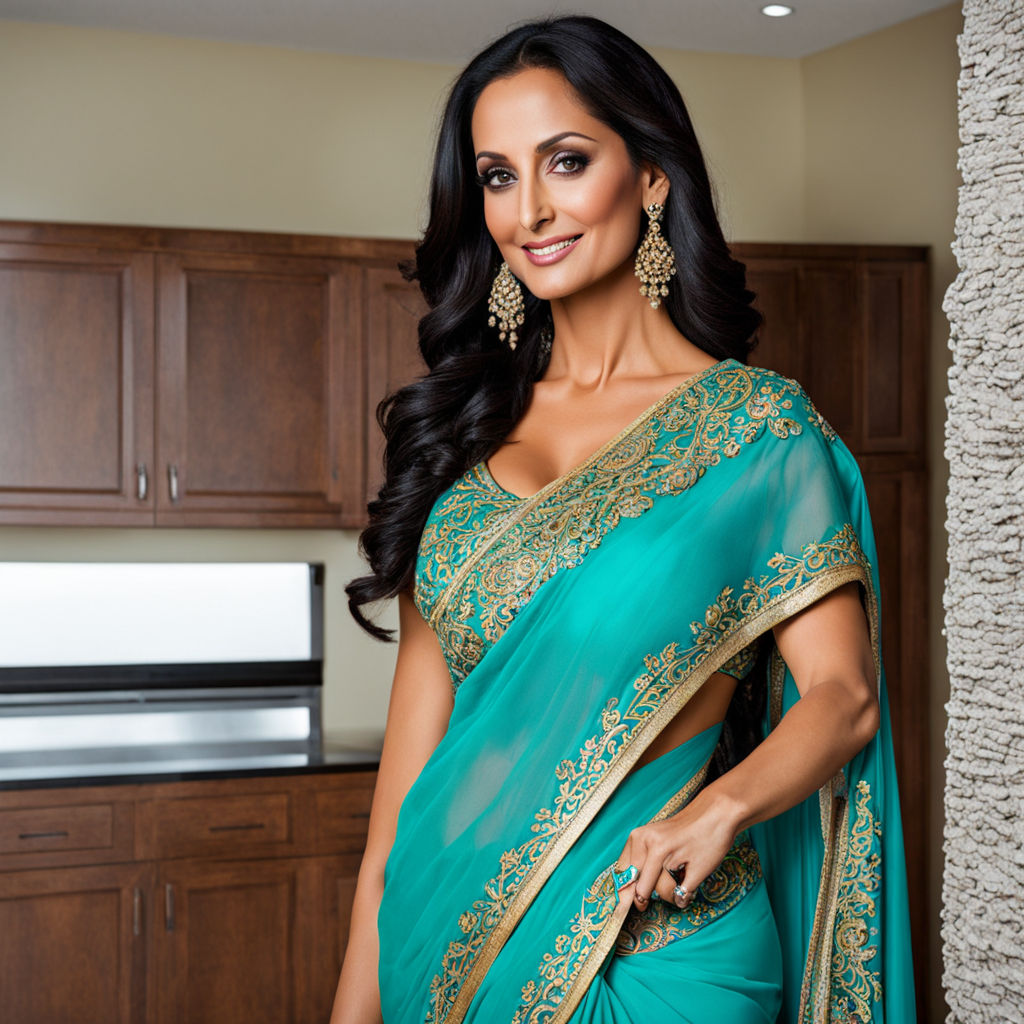 Ava Addams pornostar Wear a saree