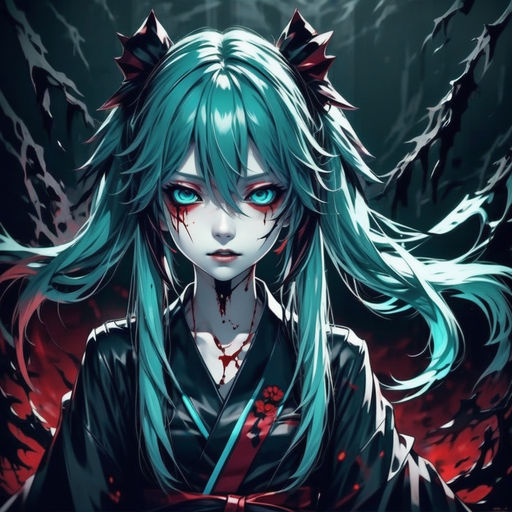 Murderer evil miku by Ahmad (AX03) - Playground