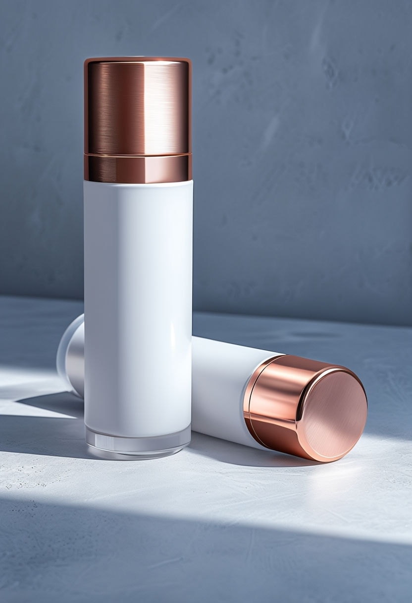 Modern Cosmetic Tube Product Mockup with Elegant Design