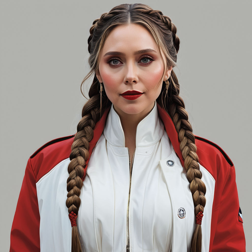 Prompt : a sigma girl ft. Elizabeth Olsen