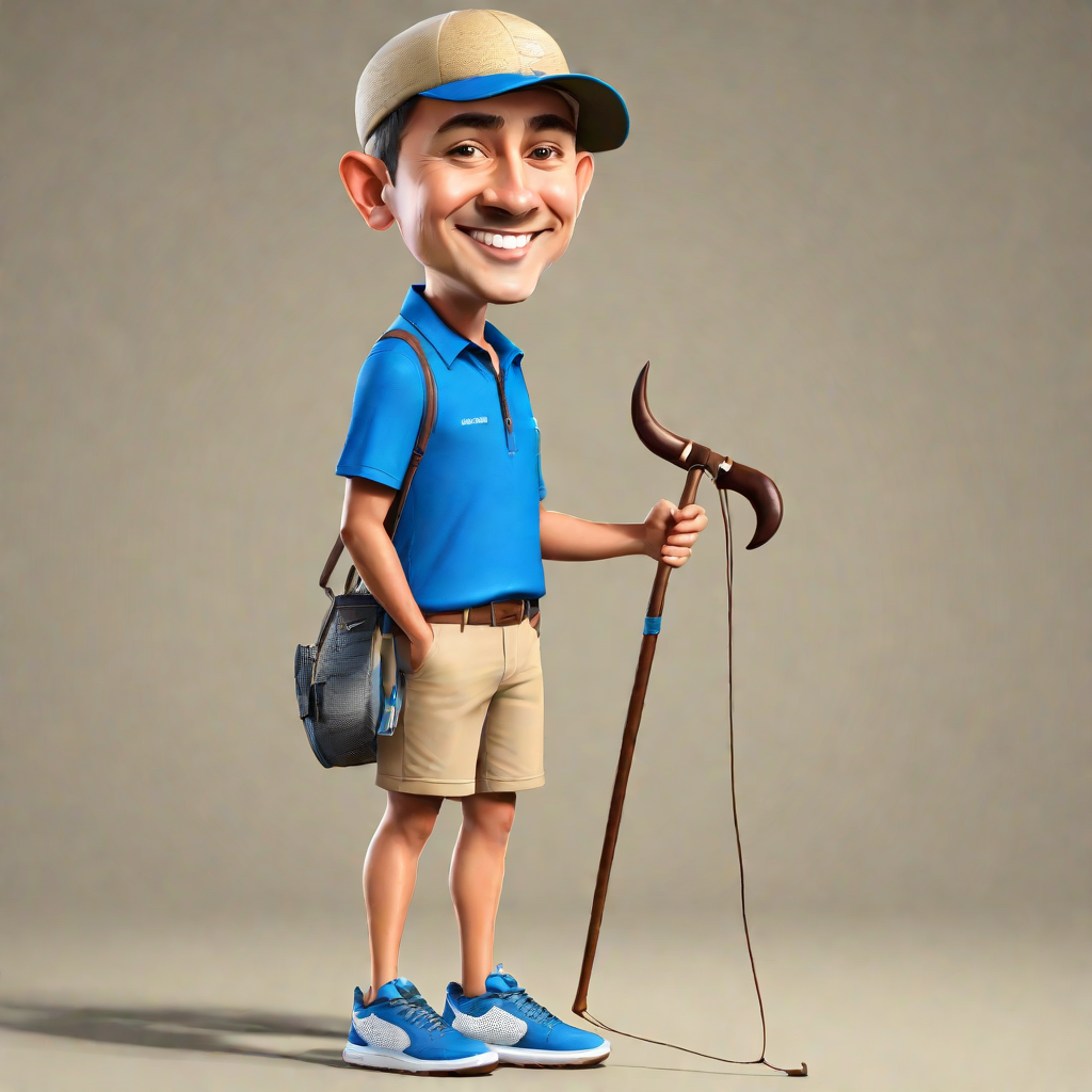 Full body caricature by Lana - Playground