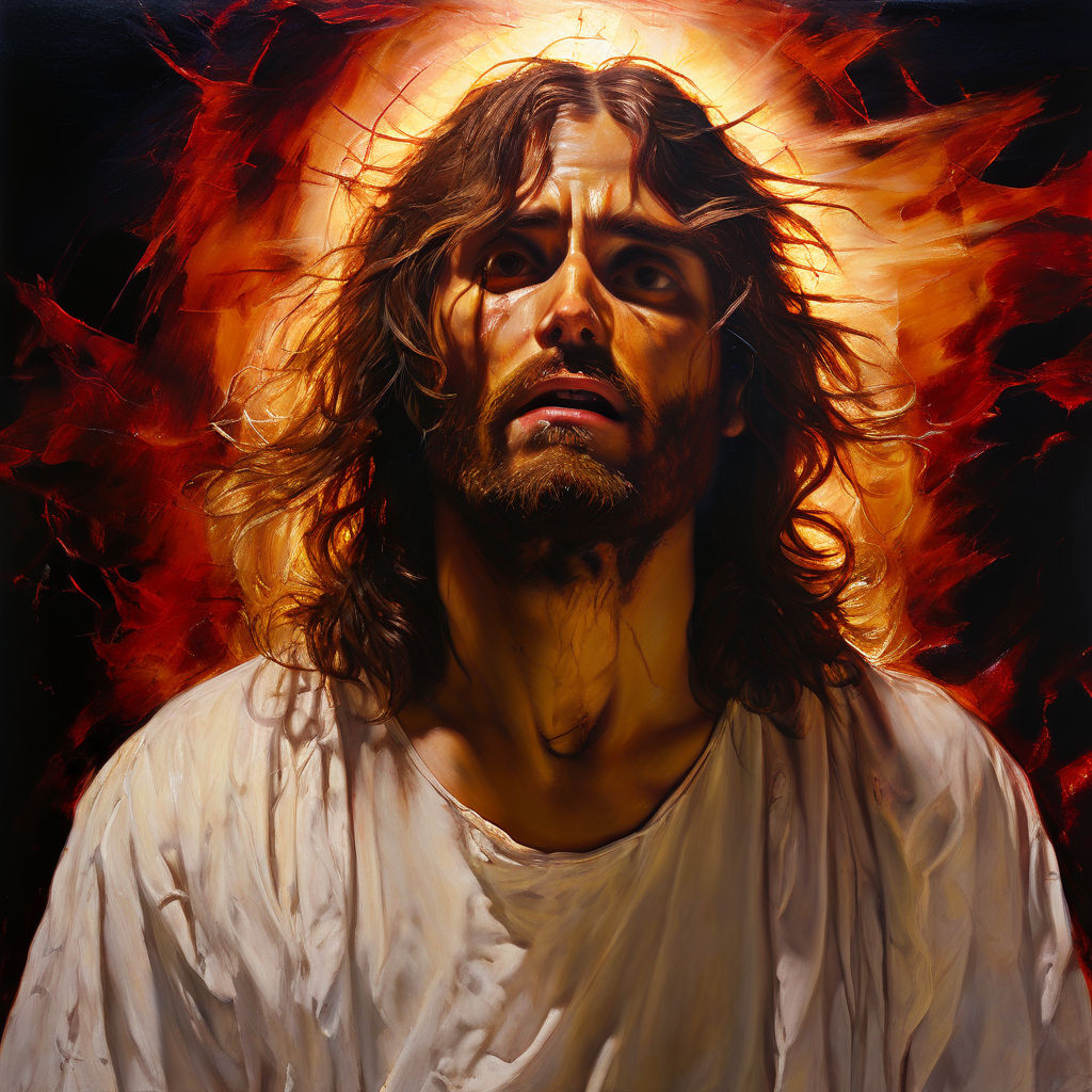 A Renaissance Inspired Oil Painting Of Jesus By Rodrigo Nascimento Bb4a42b679854b19882984184e103e2e