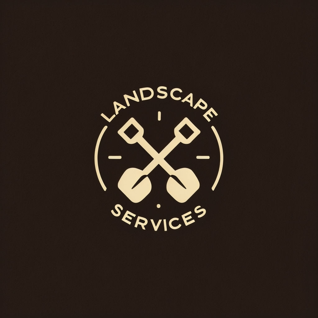 Minimalist Earth Craft Landscape Logo Design