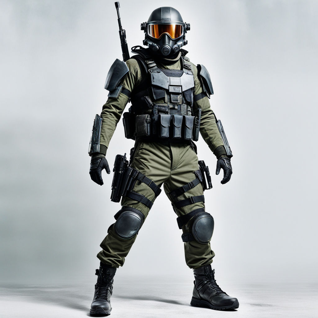 A futuristic military soldier from 2040 by Mathis Louis - Playground