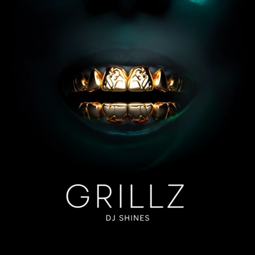 Striking Gold Grillz Hip-Hop Album Cover Design by DJ SHINES Spotify Album Cover