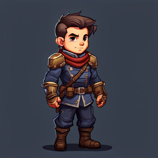 Soldier Sprite for 2d platformer game side view by Евгений Больнов ...