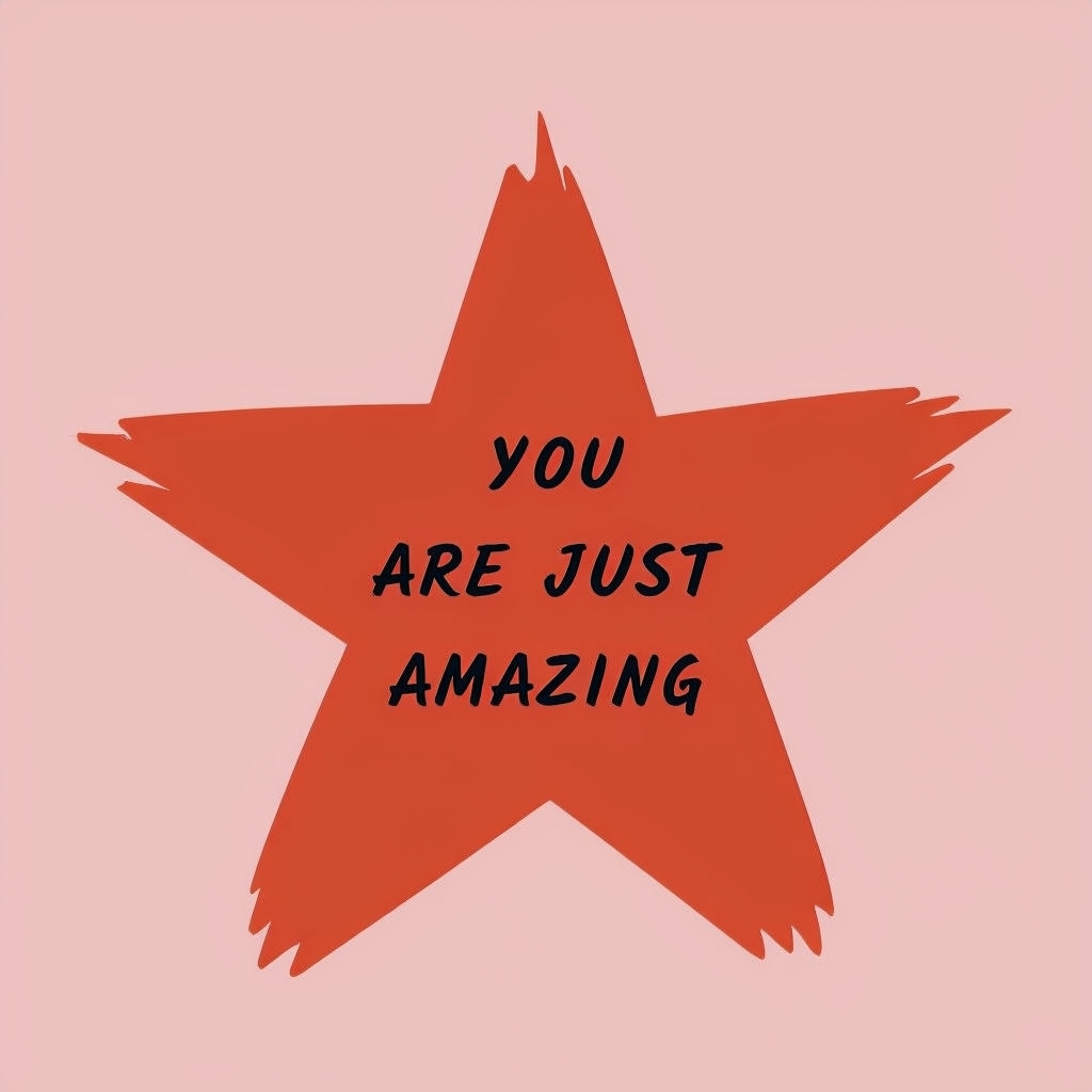 You Are Just Amazing Motivational Star T-Shirt