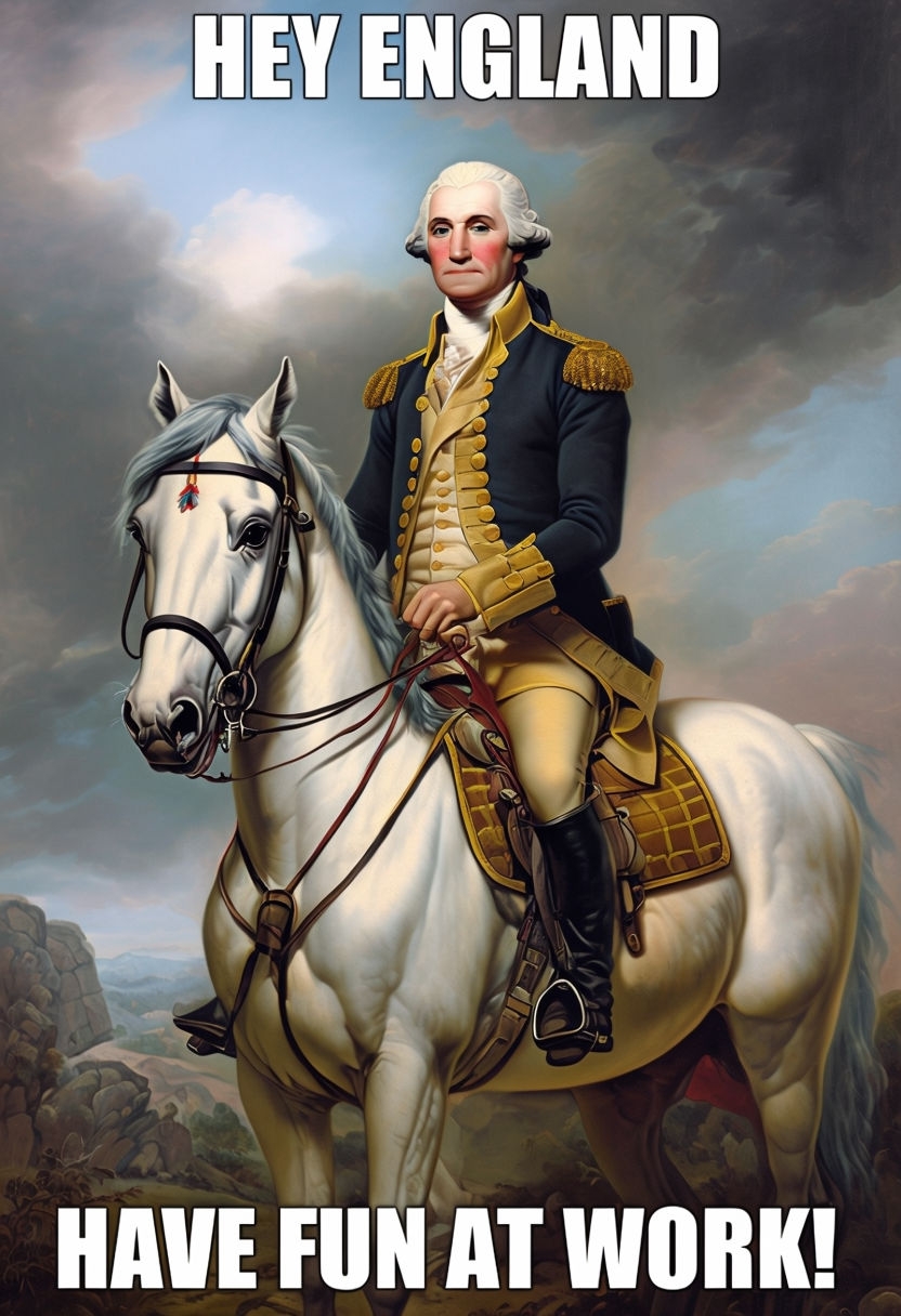 July 4th George Washington Meme