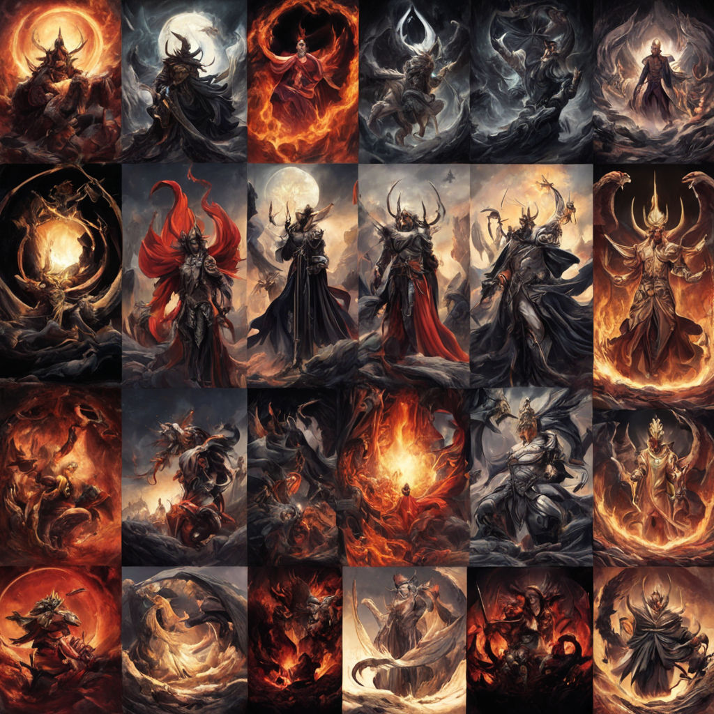 The nine princes of Hell by Aleen Muhammad - Playground