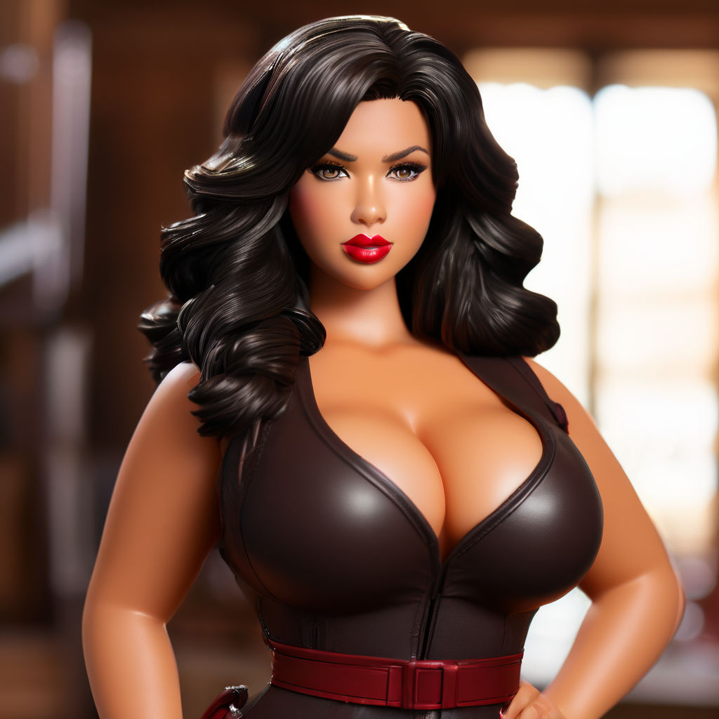 big breasts joined together extremely detailed face 16 k Beautiful brown  eyes