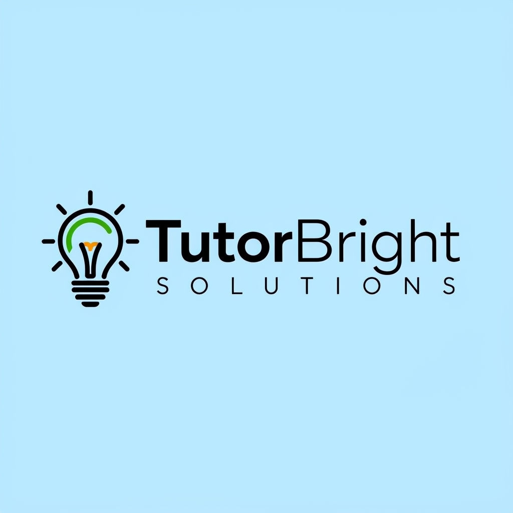 Modern and Professional TutorBright Solutions Logo Design