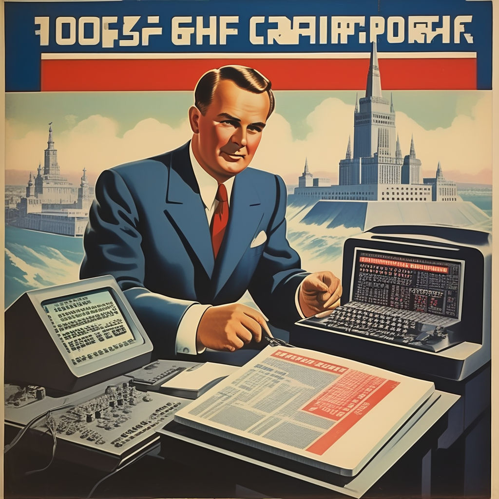 Ussr propaganda public service announcement poster on the ri by liam