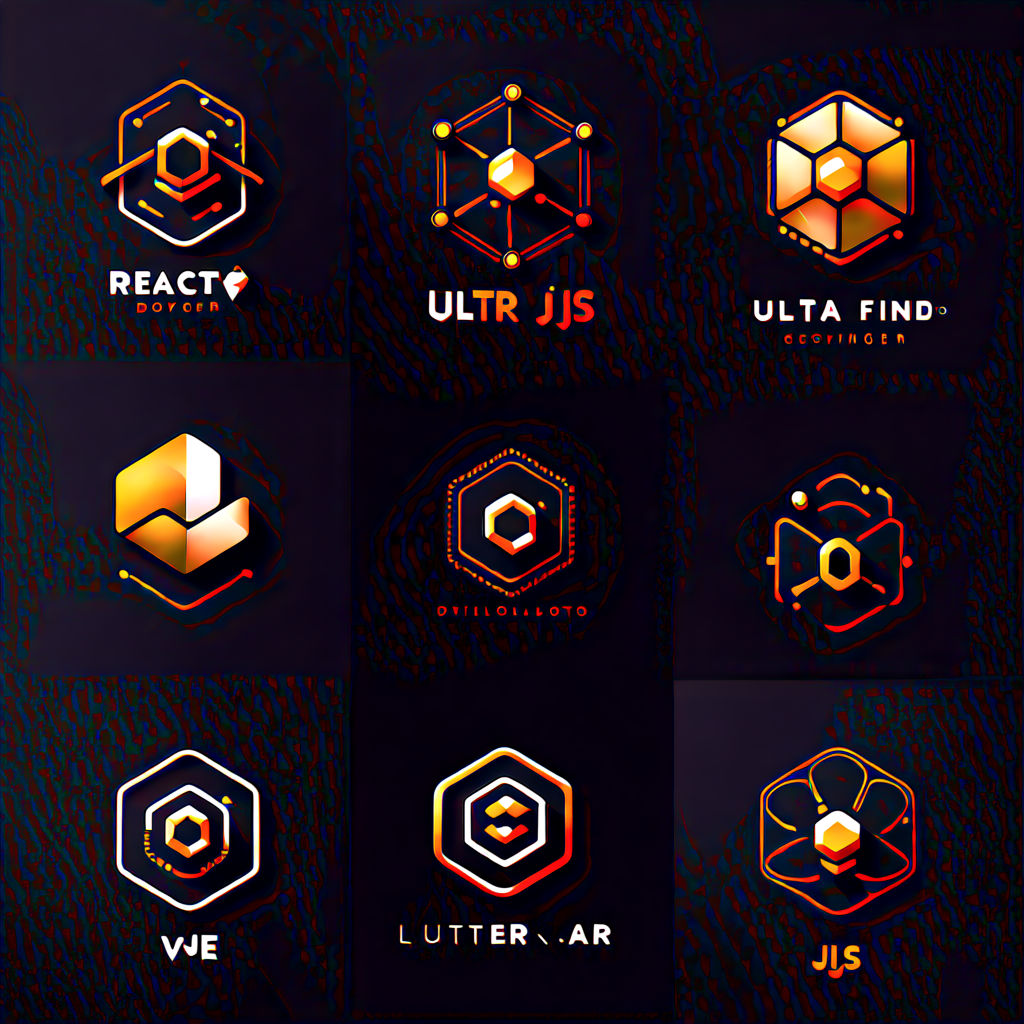 Logo design featuring React JS by Praveen Kumar - Playground