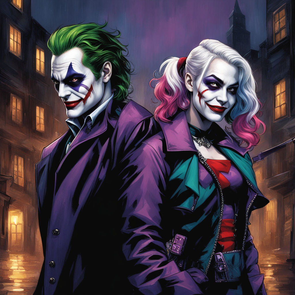 harley quinn and joker