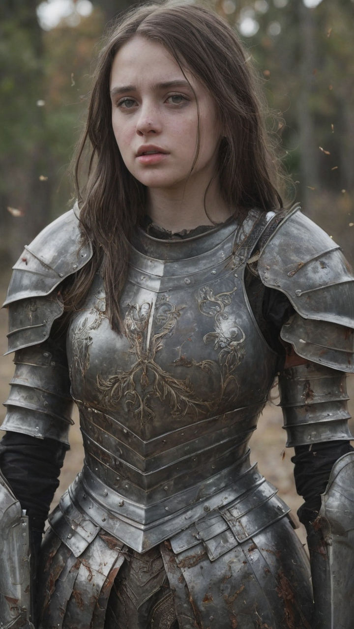 Young anna popplewell in skimpy bikini armor