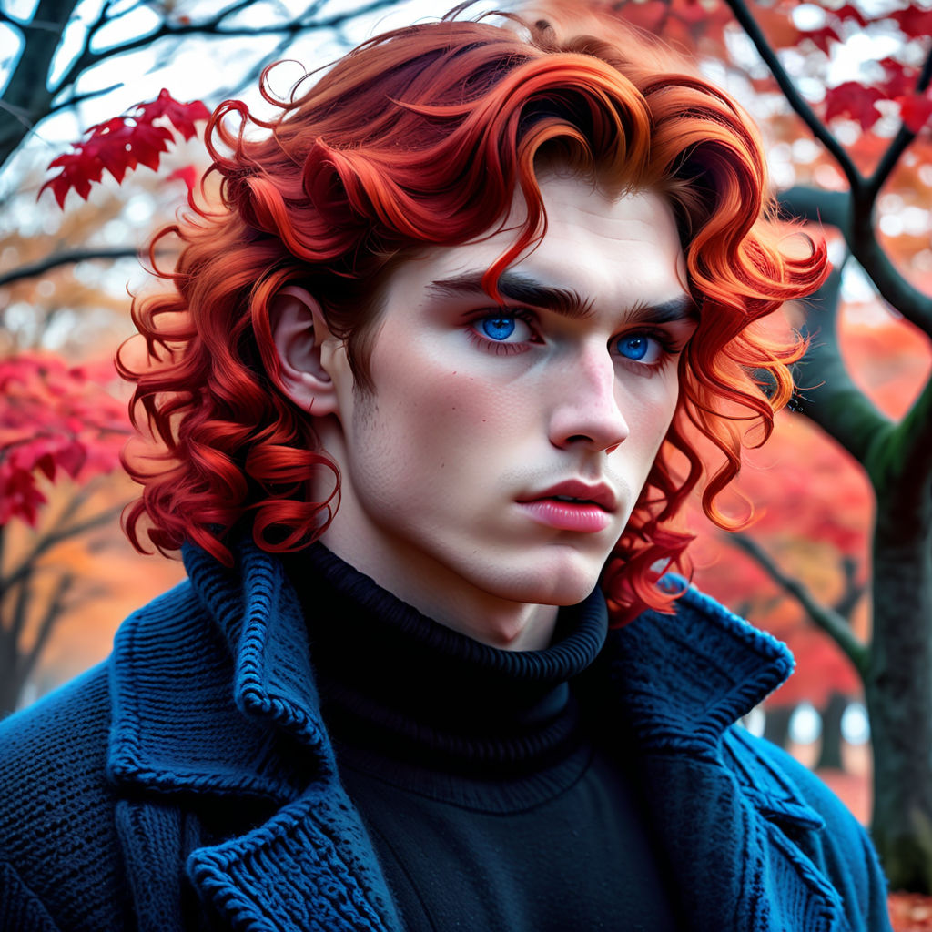 red-haired vampire boy