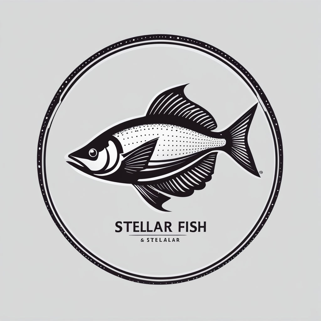 A minimalistic vector logo for the company named Stellar Fis... by ...