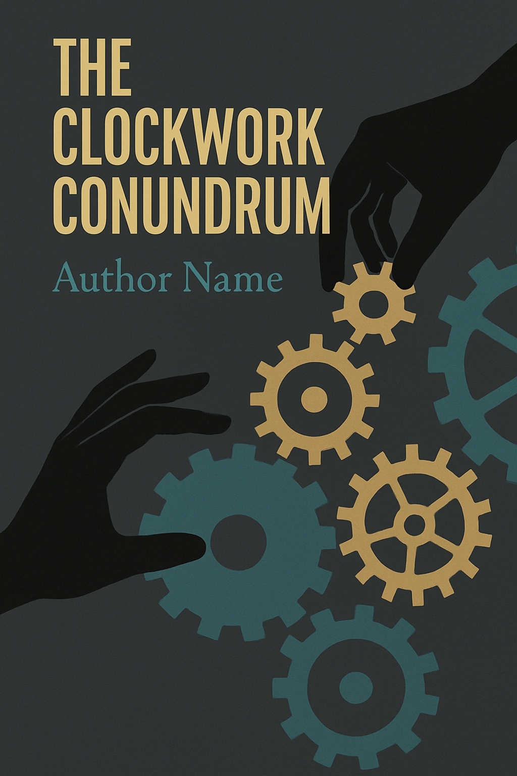 Modern Minimalist The Clockwork Conundrum EBook Cover
