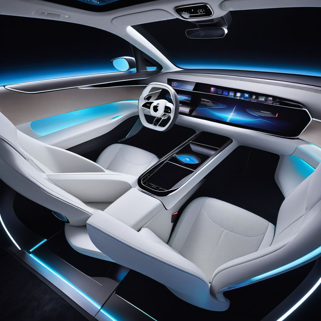 Apple concept car interior by FLAVIO BOTTIGLIERI - Playground