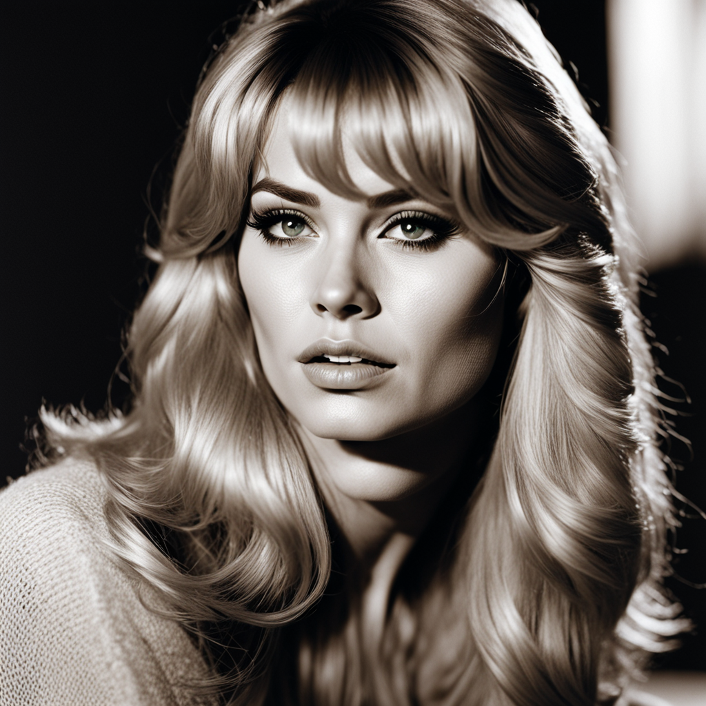 Portrait of Brigitte Bardot by Hossein Dehghan - Playground