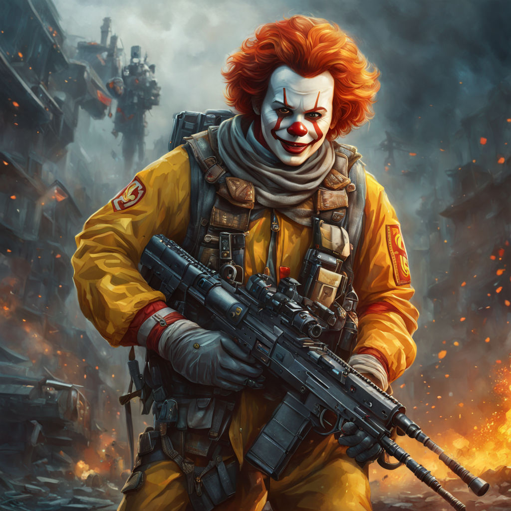 ronald mcdonald evil