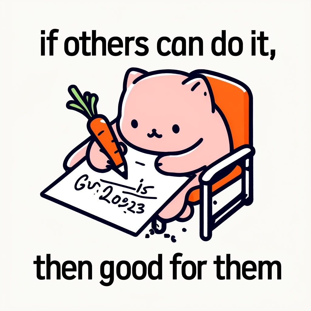 Playful Pink Cat Writing Goals 2023 T-Shirt
