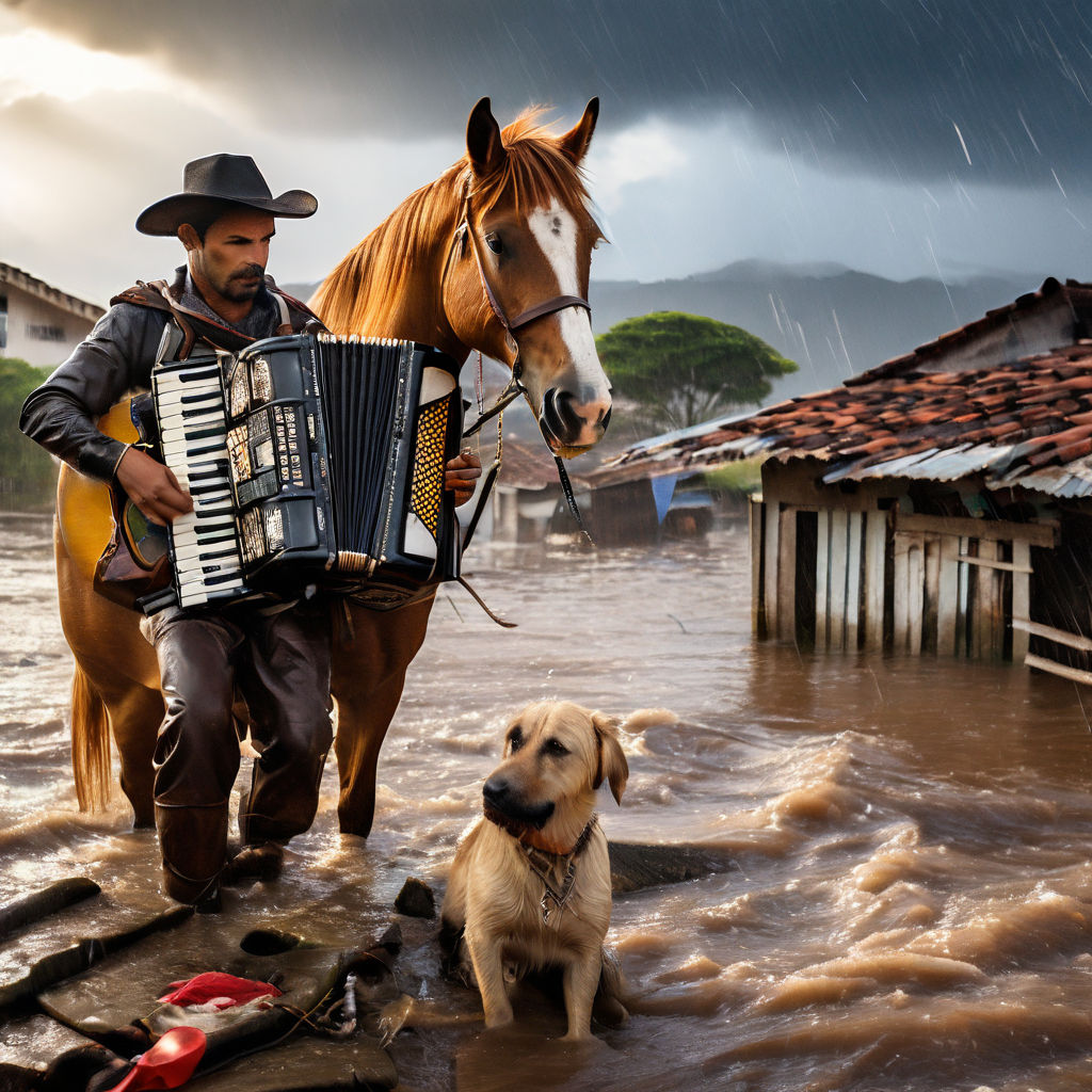 A SAD Brazilian gaucho by Sandro Lima - Playground